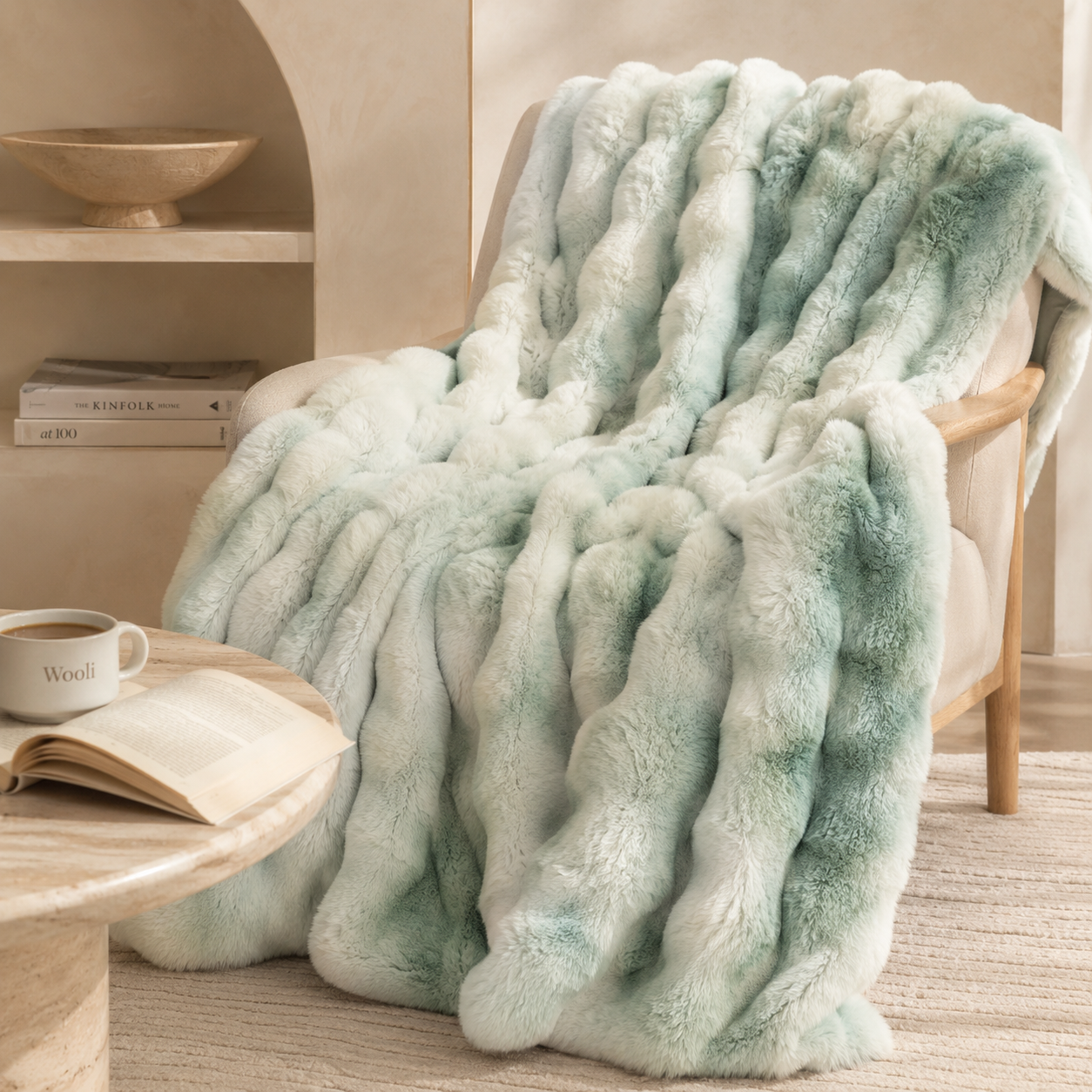 Bubble Plush™ Rabbit Faux Fur Velvet Blanket