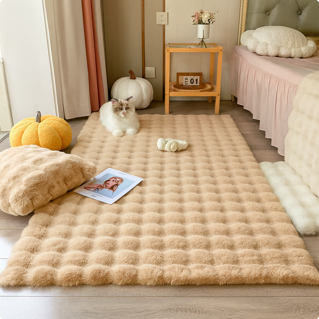 Bubble Plush Velvet Carpet