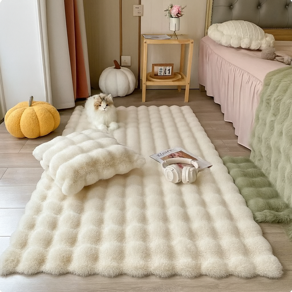 Bubble Plush Velvet Carpet