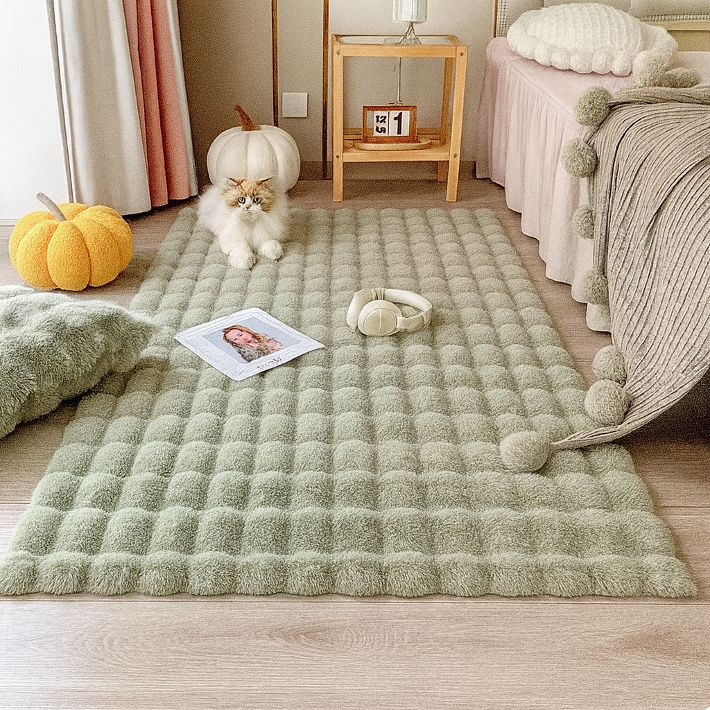 Bubble Plush Velvet Carpet