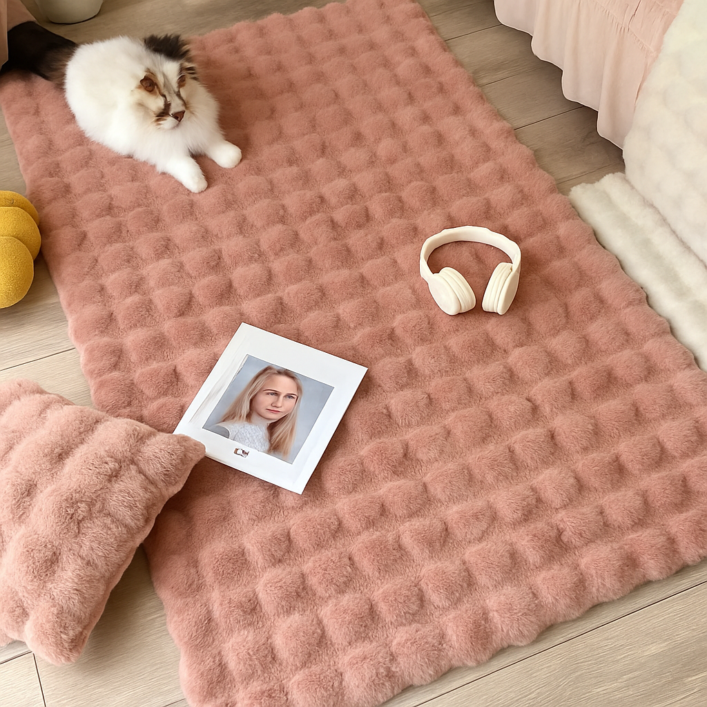 Bubble Plush Velvet Carpet